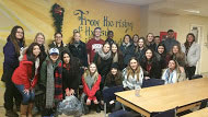 SMK students and staff donate winter clothing to homeless shelters