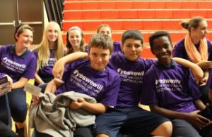 Students say #yeswewill at Cyberbullying Awareness Event