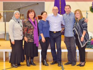Holy Cross Catholic Academy recognized for contributions to newcomers