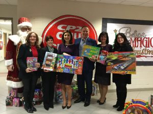 St. Padre Pio Catholic School Community hosts the City of Vaughan 2017 Annual Toy Drive Launch, in support of the  CP24 Chum Christmas Wish