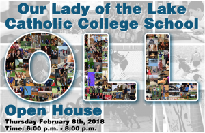 Georgina Families invited to Open House at Our Lady of the Lake Catholic College School