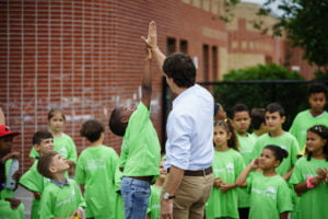 Prime Minister Justin Trudeau Visits YCDSB at St. Gabriel the Archangel Child Care Centre