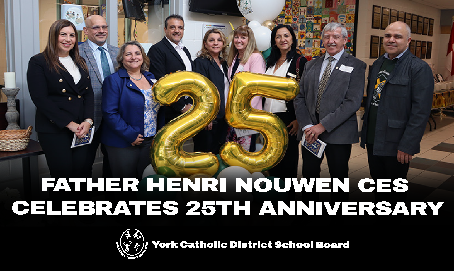 Trustees and administrators gather to celebrate Father Henri J.M. Nouwen's 25th anniversary
