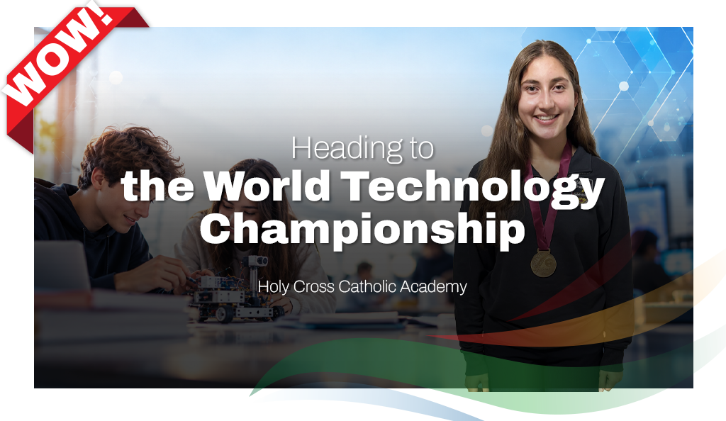 Holy Cross Student Heads to World Technology Championship