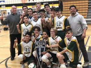 Holy Name CES wins 2019 Boys Volleyball Championship Title