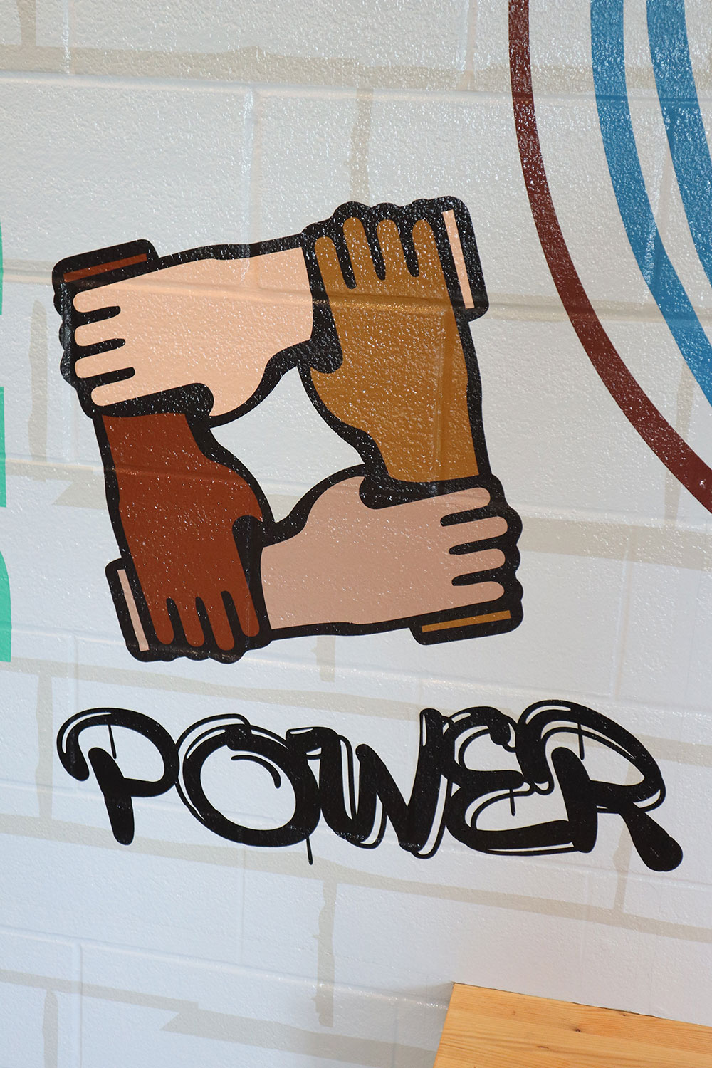 WOW! - Social Justice Graffiti Mural