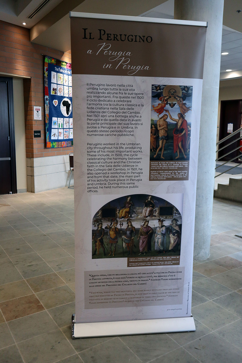Celebrating Renaissance Mastery: Il Perugino Exhibit Visits the YCDSB