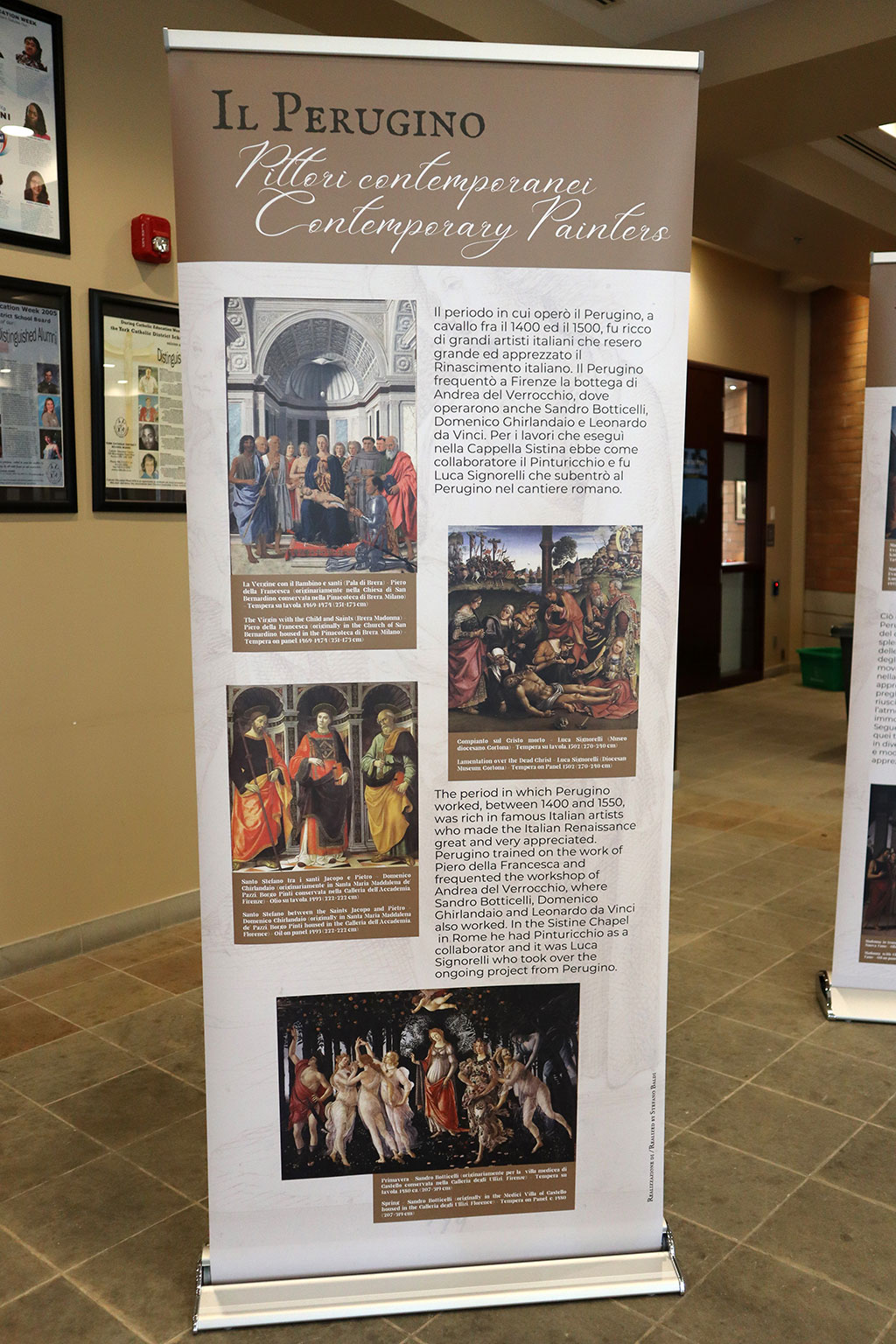 Celebrating Renaissance Mastery: Il Perugino Exhibit Visits the YCDSB