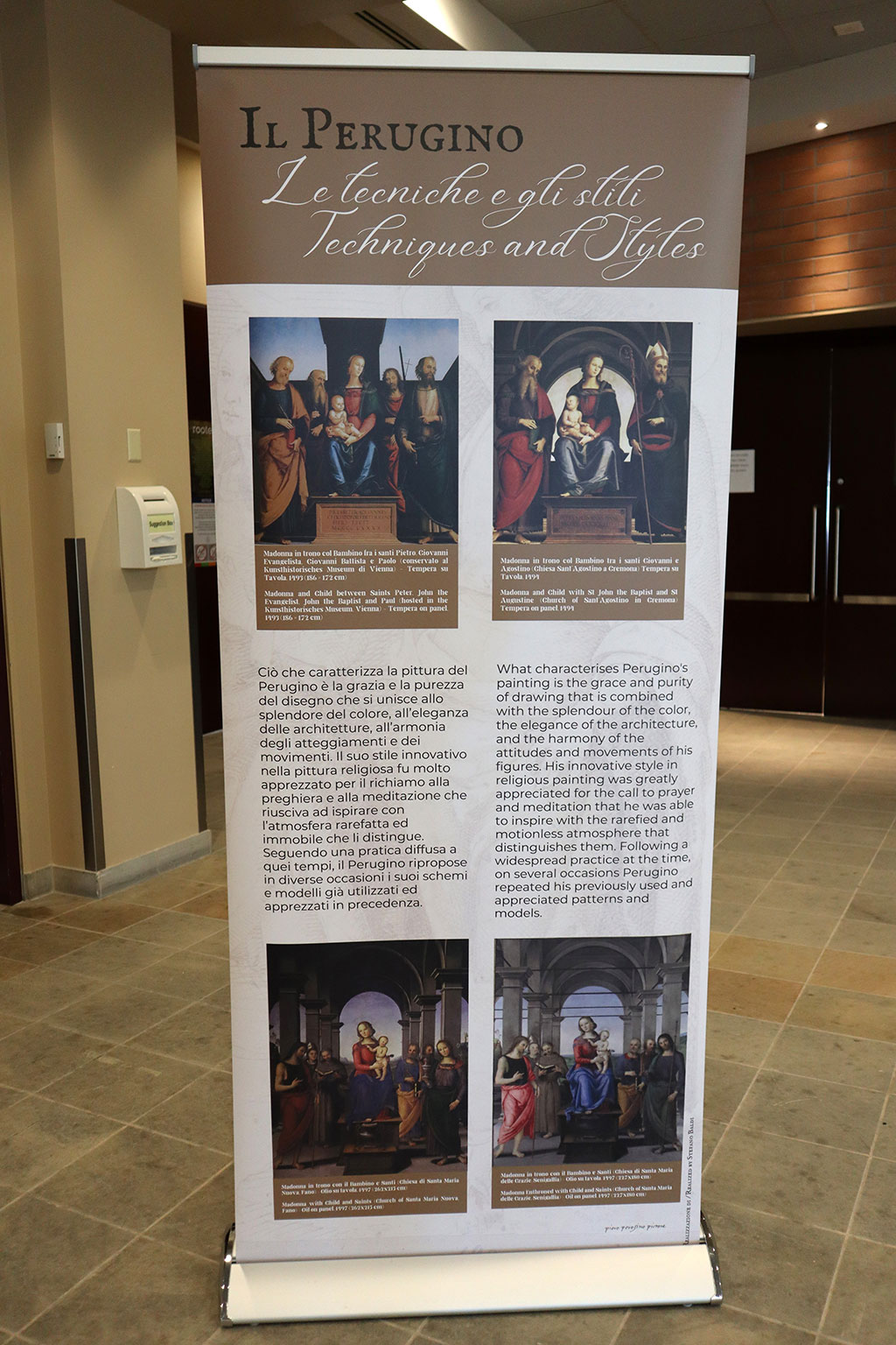 Celebrating Renaissance Mastery: Il Perugino Exhibit Visits the YCDSB