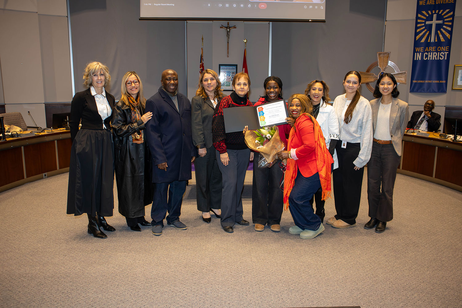 Student Recognitions at the February 2026 Board Meeting
