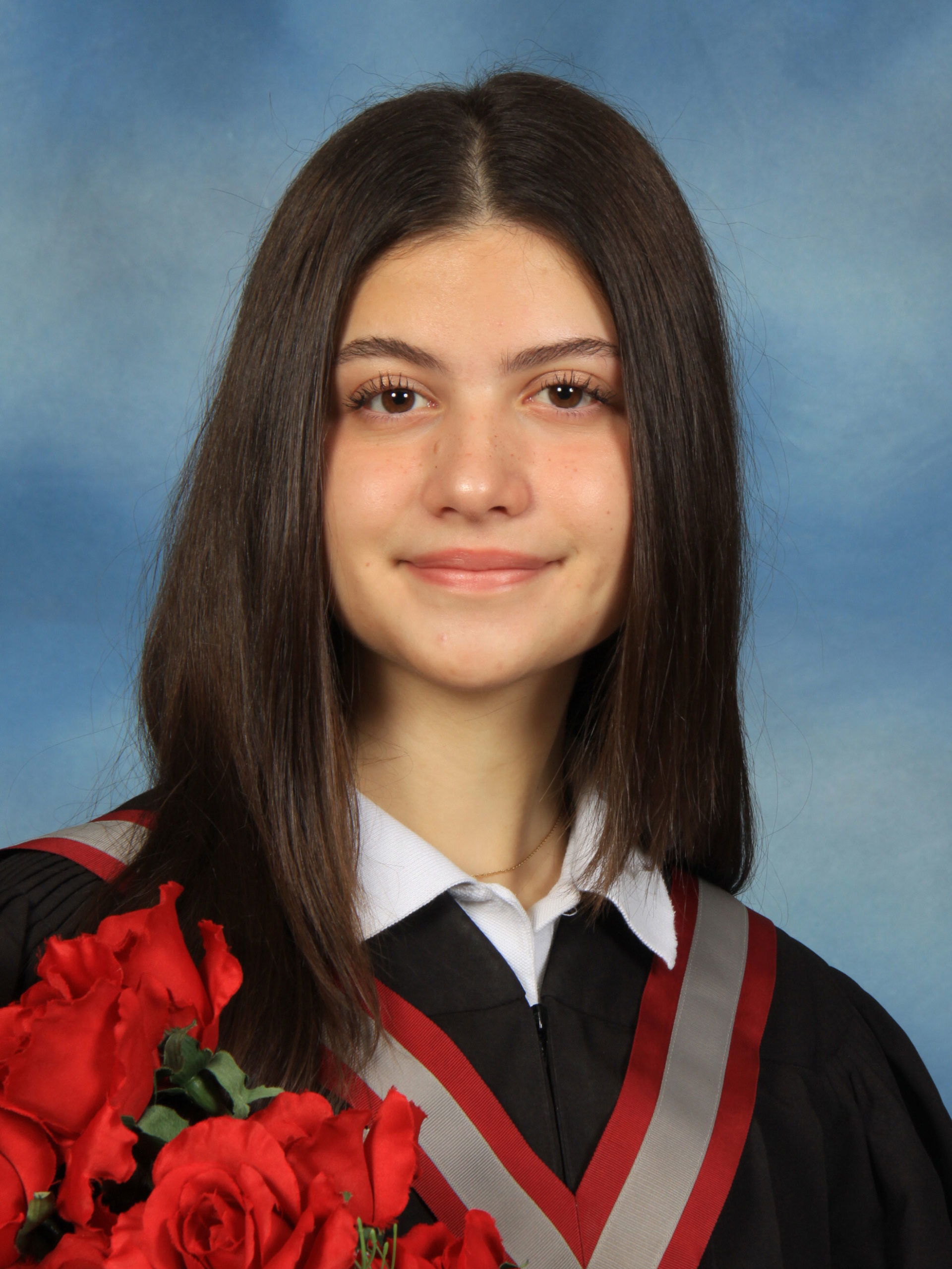 A graduation photo of Alana Moschella 