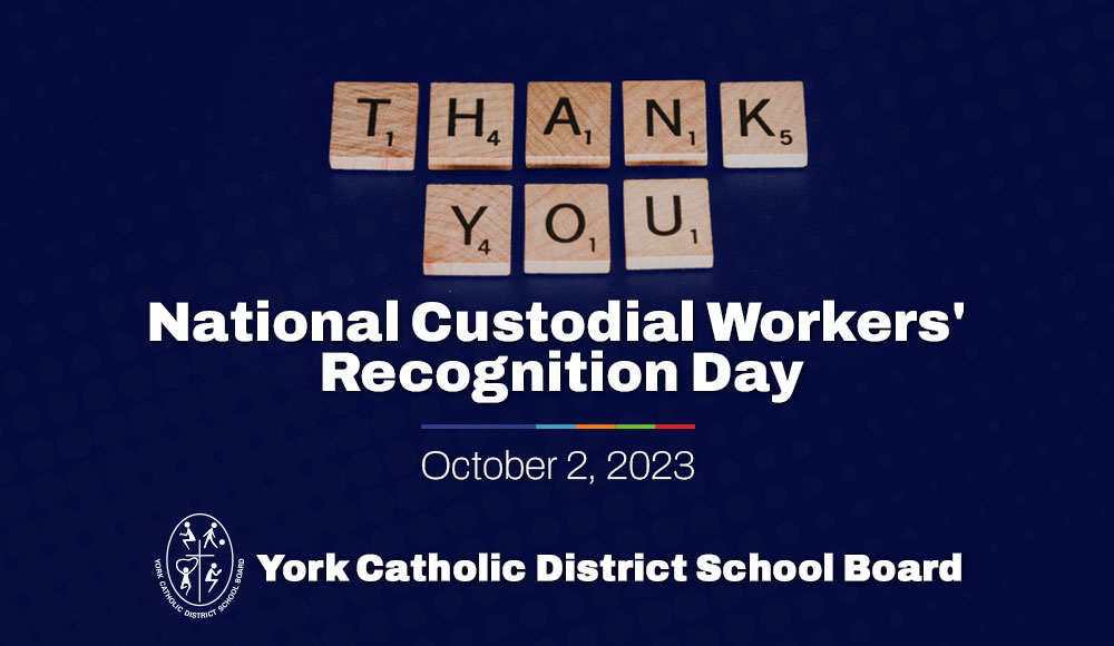 National Custodial Workers’ Recognition Day York Catholic District