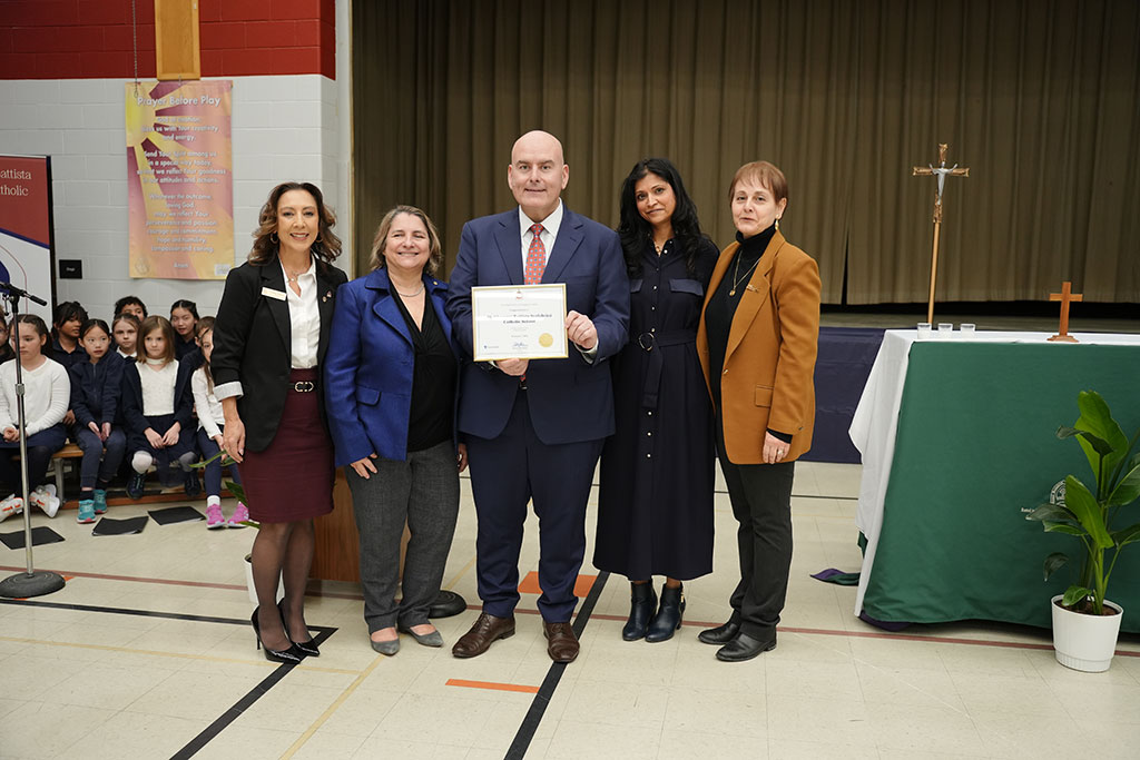 St. Scalabrini Welcomed to the YCDSB