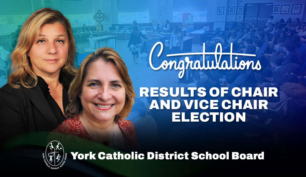 Results of Chair and Vice Chair Election