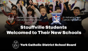 Stouffville Students Welcomed to Their New Schools