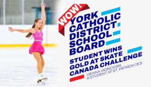 YCDSB Student Wins Gold at Skate Canada Challenge