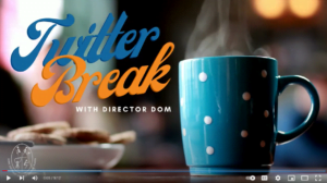 Twitter Break with Director Dom: Virtual Cooking School