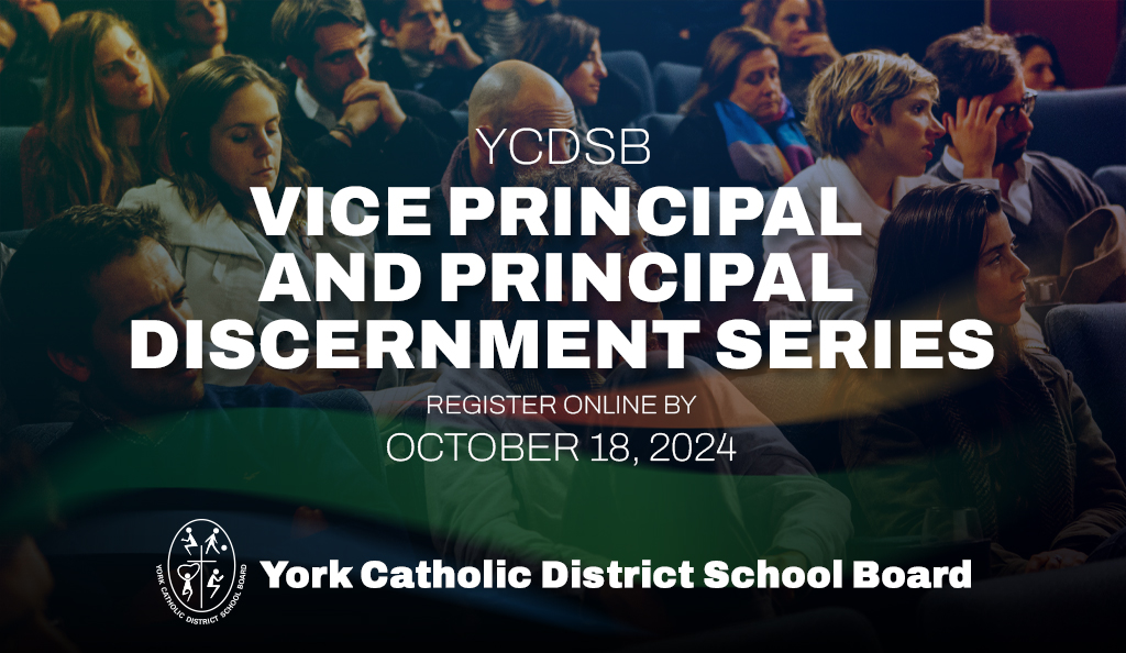 Vice Principal and Principal Discernment Series