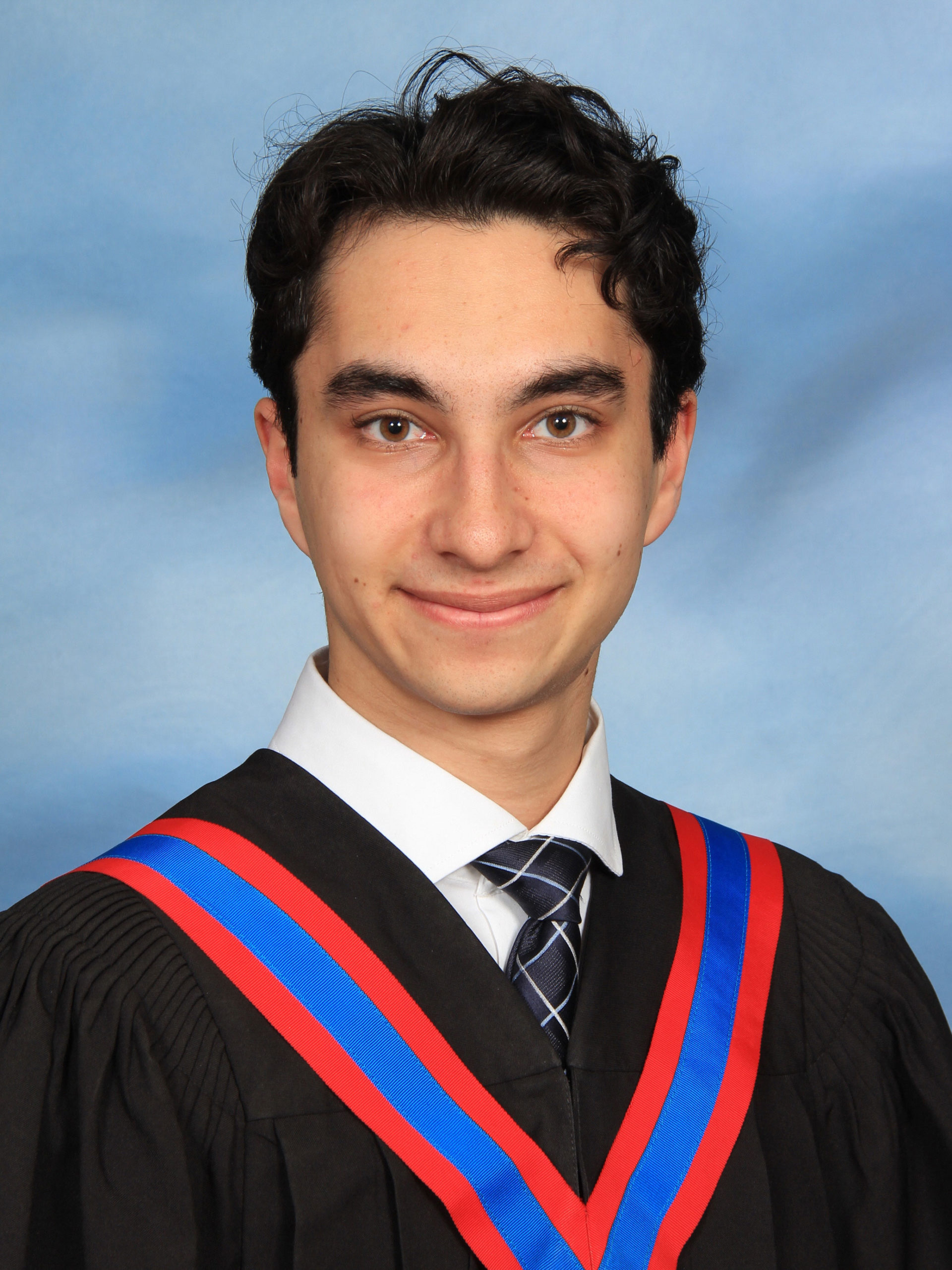 A graduation photo of Joseph Weigensberg 