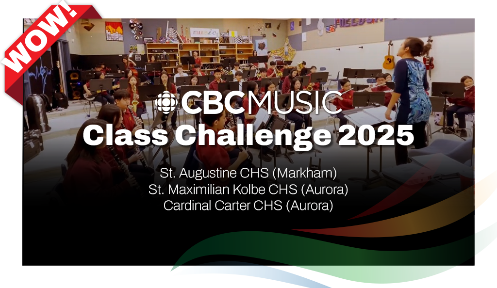 YCDSB Students Shine in CBC Music Class Challenge 2025
