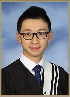 A graduation of Aiden Ma 