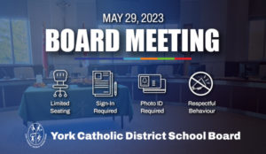May 29, 2023 Board Meeting