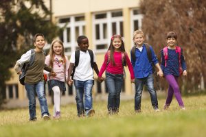 October is International Walk to School Month