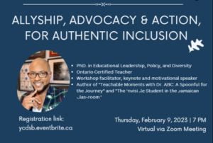 ALLYSHIP, ADVOCACY & ACTION, FOR AUTHENTIC INCLUSION