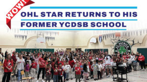 OHL Star Returns to His Former YCDSB School