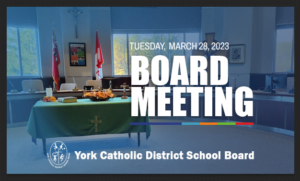 Information on the March 28 Board Meeting