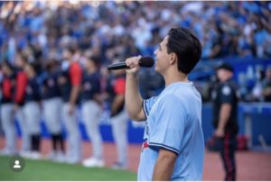 York Catholic DSB Grad Sings at Jays Game